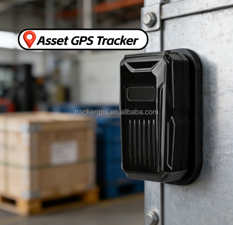 Magnetic asset GPS tracker