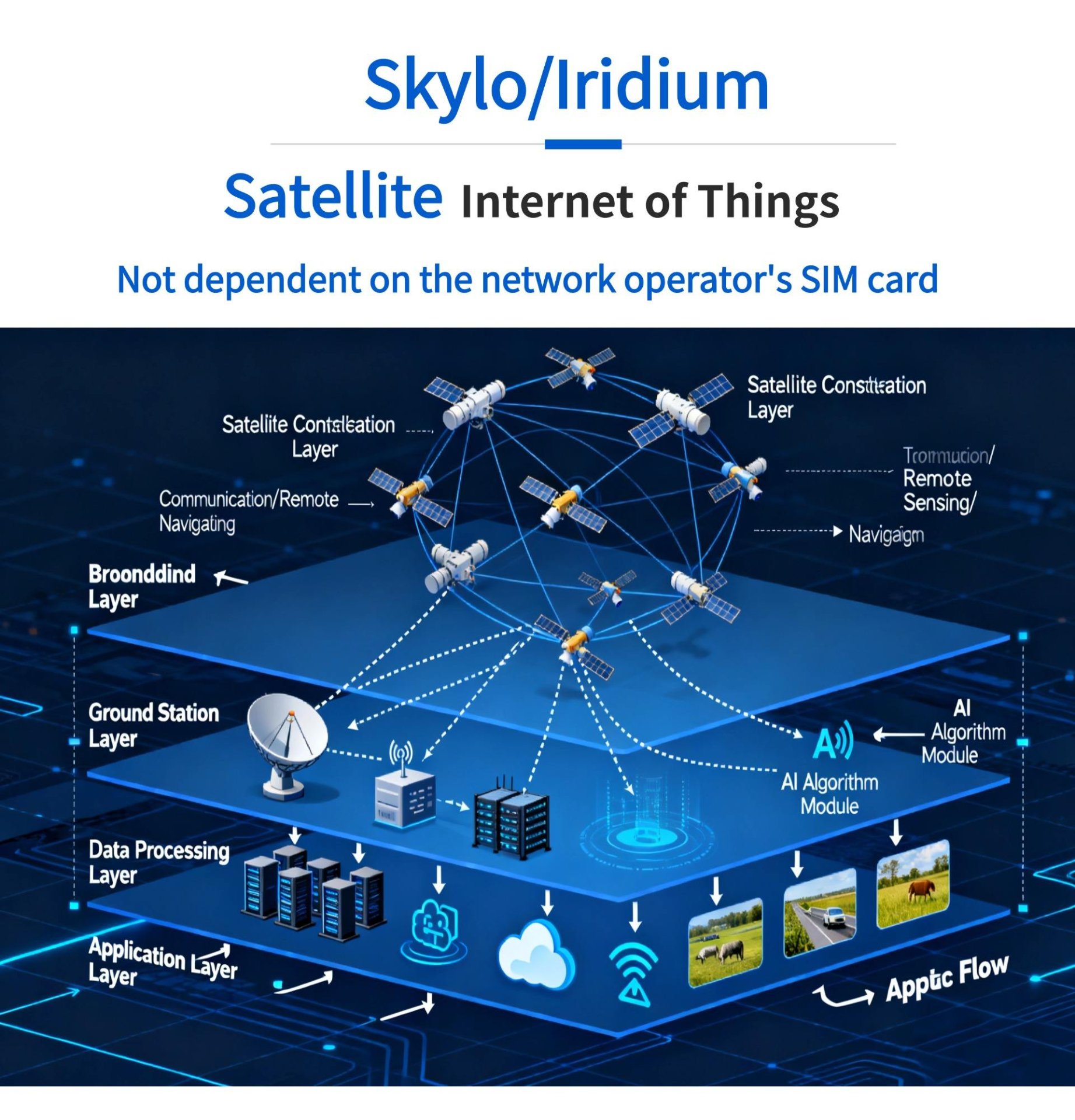 Skylo Iridium Satellite IoT